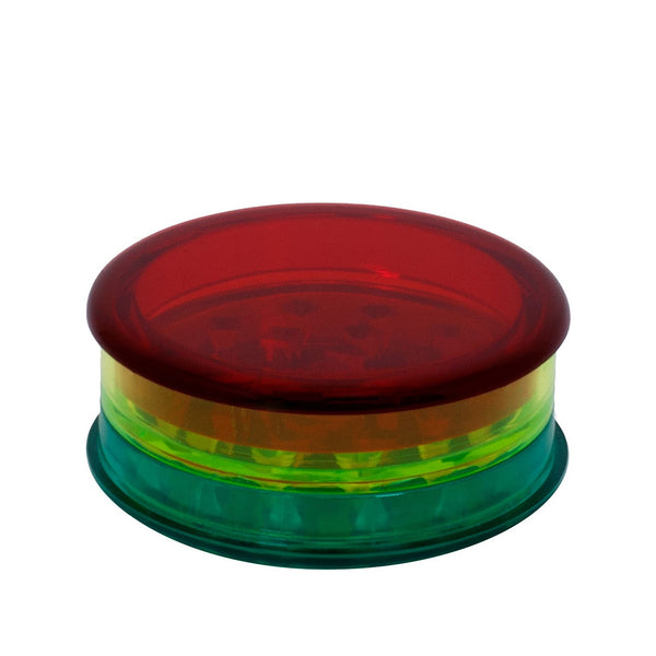 Frodo Vapes Grinder Plastik Rastafari 3-tlg