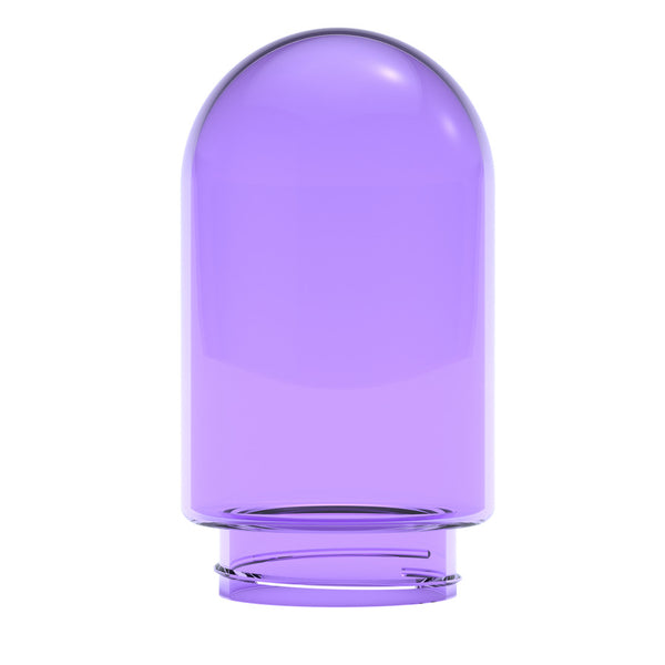 Boule de verre de rechange individuelle grande (violet)