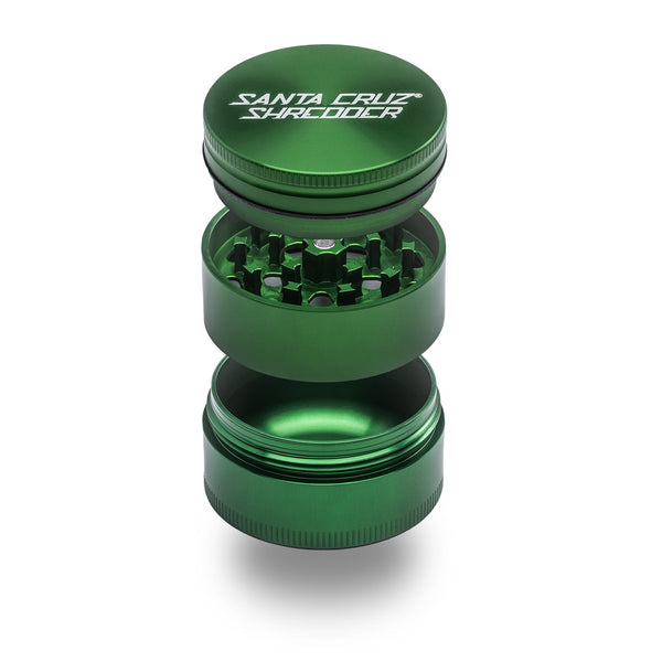 three-part grinder - green