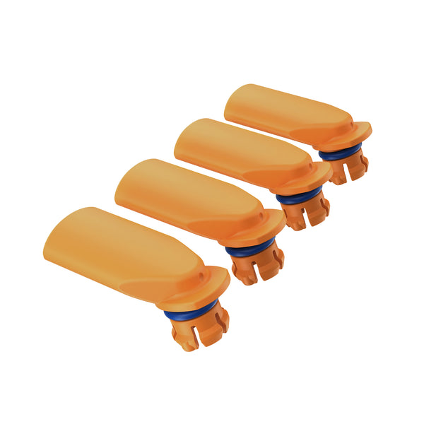 Bocchini Veazy (4 pezzi) - Inspiring Orange