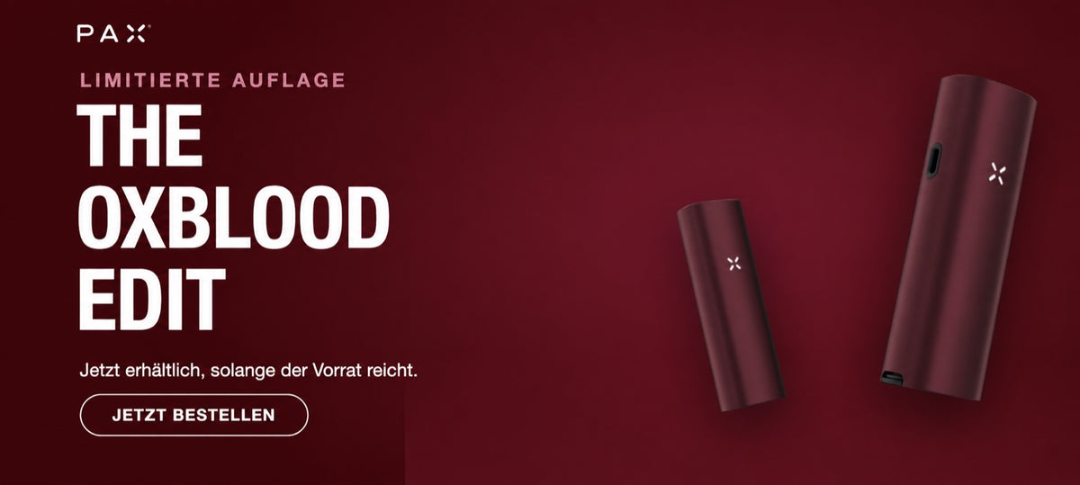 PAX – The Oxblood Edit. Limitierte Auflage für PAX Mini und PAX Four.