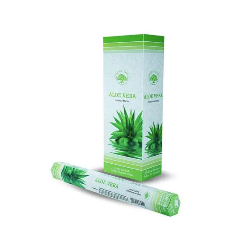 Green Tree Aloe Vera Räucherstäbchen 12x - reinh.art™