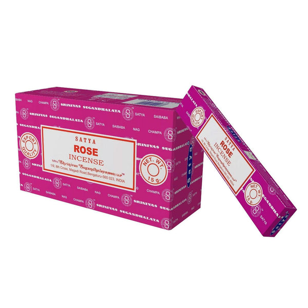 Satya Rose Räucherstäbchen 12x15g - reinh.art™